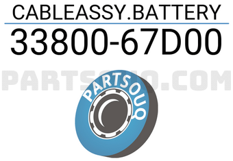 Suzuki 3380067D00 CABLEASSY.BATTERY