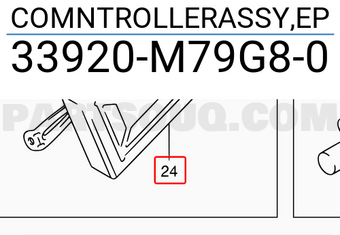 Suzuki 33920M79G80 COMNTROLLERASSY,EP