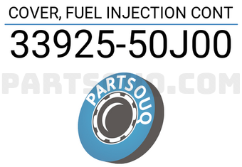 Suzuki 3392550J00 COVER, FUEL INJECTION CONT