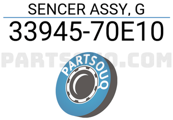 Suzuki 3394570E10 SENCER ASSY, G
