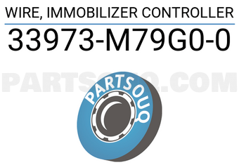 Suzuki 33973M79G00 WIRE, IMMOBILIZER CONTROLLER