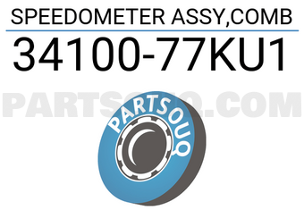 Suzuki 3410077KU1 SPEEDOMETER ASSY,COMB