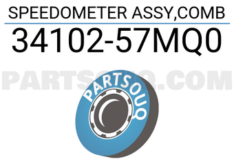 Suzuki 3410257MQ0 SPEEDOMETER ASSY,COMB