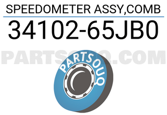 Suzuki 3410265JB0 SPEEDOMETER ASSY,COMB