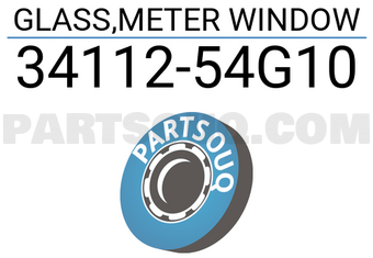 Suzuki 3411254G10 GLASS,METER WINDOW