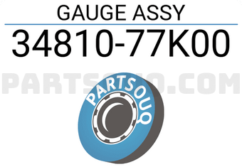 Suzuki 3481077K00 GAUGE ASSY