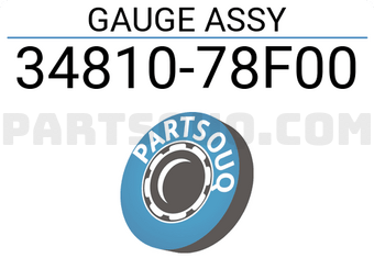 Suzuki 3481078F00 GAUGE ASSY