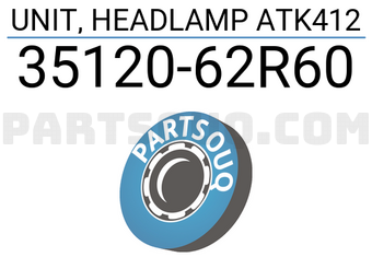 Suzuki 3512062R60 UNIT, HEADLAMP ATK412