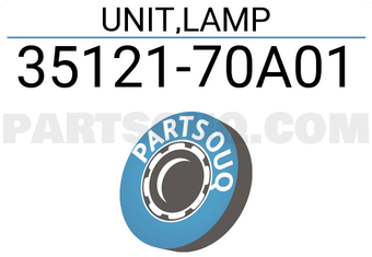 Suzuki 3512170A01 UNIT,LAMP