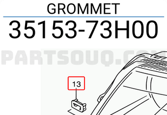 Suzuki 3515373H00 GROMMET