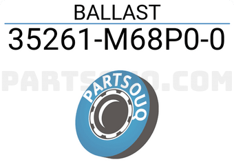 Suzuki 35261M68P00 BALLAST