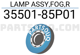 Suzuki 3550185P01 LAMP ASSY,FOG,R