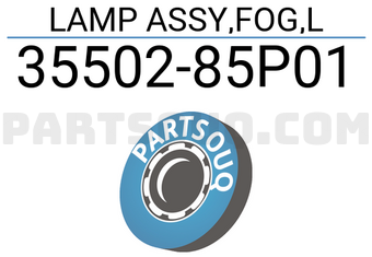 Suzuki 3550285P01 LAMP ASSY,FOG,L