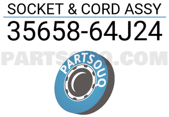 Suzuki 3565864J24 SOCKET & CORD ASSY