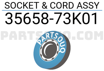 Suzuki 3565873K01 SOCKET & CORD ASSY