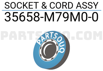 Suzuki 35658M79M00 SOCKET & CORD ASSY