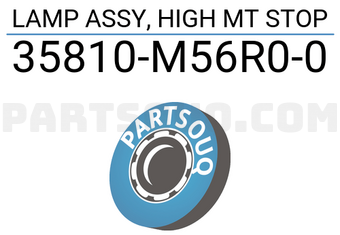 Suzuki 35810M56R00 LAMP ASSY, HIGH MT STOP