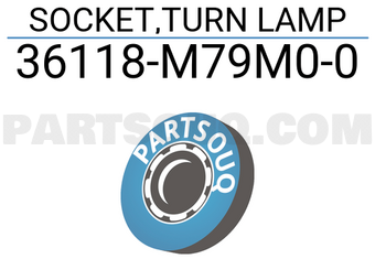 Suzuki 36118M79M00 SOCKET,TURN LAMP