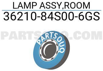 Suzuki 3621084S006GS LAMP ASSY,ROOM
