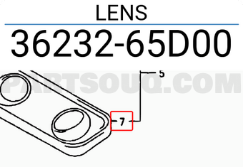 Suzuki 3623265D00 LENS