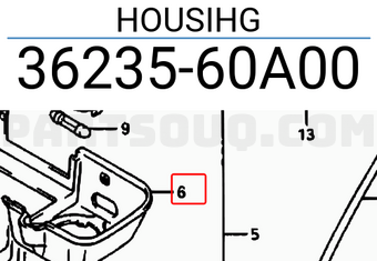 Suzuki 3623560A00 HOUSIHG