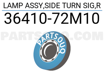 Suzuki 3641072M10 LAMP ASSY,SIDE TURN SIG,R