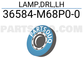 Suzuki 36584M68P00 LAMP,DRL,LH