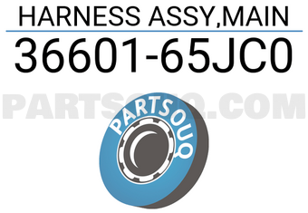 Suzuki 3660165JC0 HARNESS ASSY,MAIN