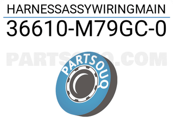 Suzuki 36610M79GC0 HARNESSASSYWIRINGMAIN