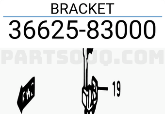 Suzuki 3662583000 BRACKET