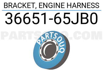 Suzuki 3665165JB0 BRACKET, ENGINE HARNESS