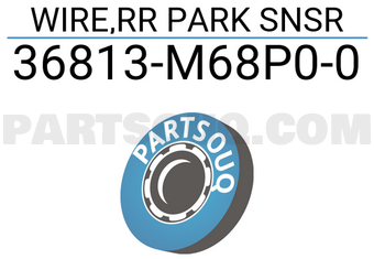 Suzuki 36813M68P00 WIRE,RR PARK SNSR