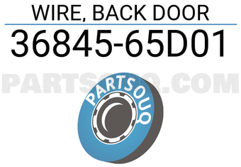 Suzuki 3684565D01 WIRE, BACK DOOR