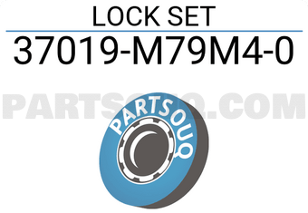 Suzuki 37019M79M40 LOCK SET