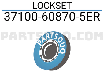 Suzuki 37100608705ER LOCKSET