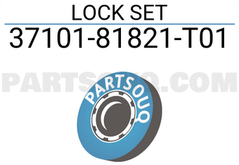 Suzuki 3710181821T01 LOCK SET