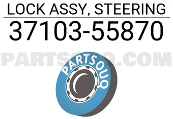 Suzuki 3710355870 LOCK ASSY, STEERING