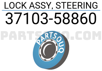 Suzuki 3710358860 LOCK ASSY, STEERING