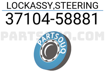 Suzuki 3710458881 LOCKASSY,STEERING