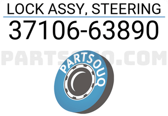 Suzuki 3710663890 LOCK ASSY, STEERING