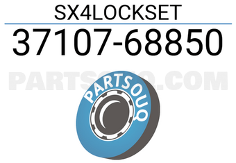 Suzuki 3710768850 SX4LOCKSET