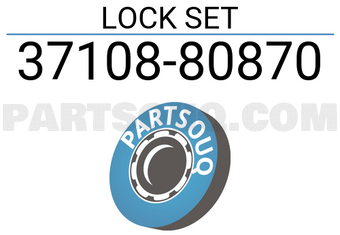 Suzuki 3710880870 LOCK SET