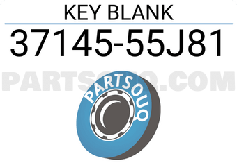 Suzuki 3714555J81 KEY BLANK