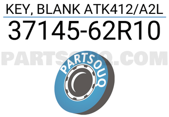 Suzuki 3714562R10 KEY, BLANK ATK412/A2L