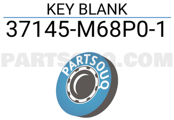Suzuki 37145M68P01 KEY BLANK