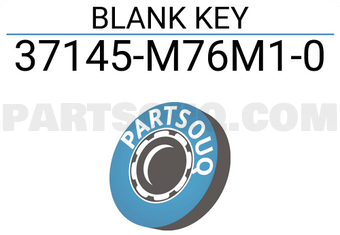 Suzuki 37145M76M10 BLANK KEY