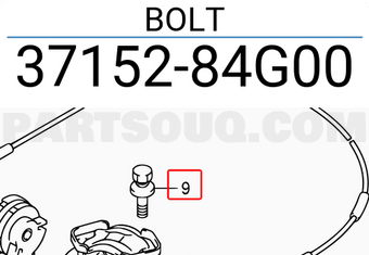Suzuki 3715284G00 BOLT