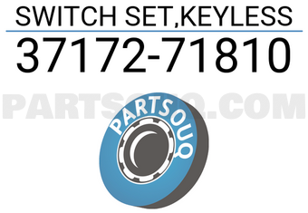 Suzuki 3717271810 SWITCH SET,KEYLESS