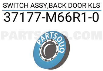 Suzuki 37177M66R10 SWITCH ASSY,BACK DOOR KLS