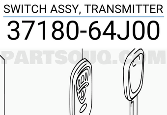 Suzuki 3718064J00 SWITCH ASSY, TRANSMITTER